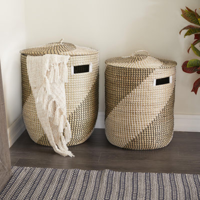 Ensemble de 2 paniers en ruppie maritime