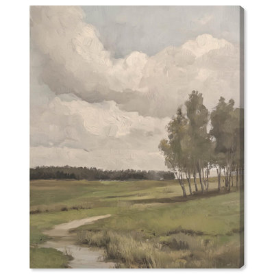 Beyond the Field Canvas Impressionism Art by Art Remedy