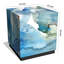 Lampe de table en verre Subtle Blues