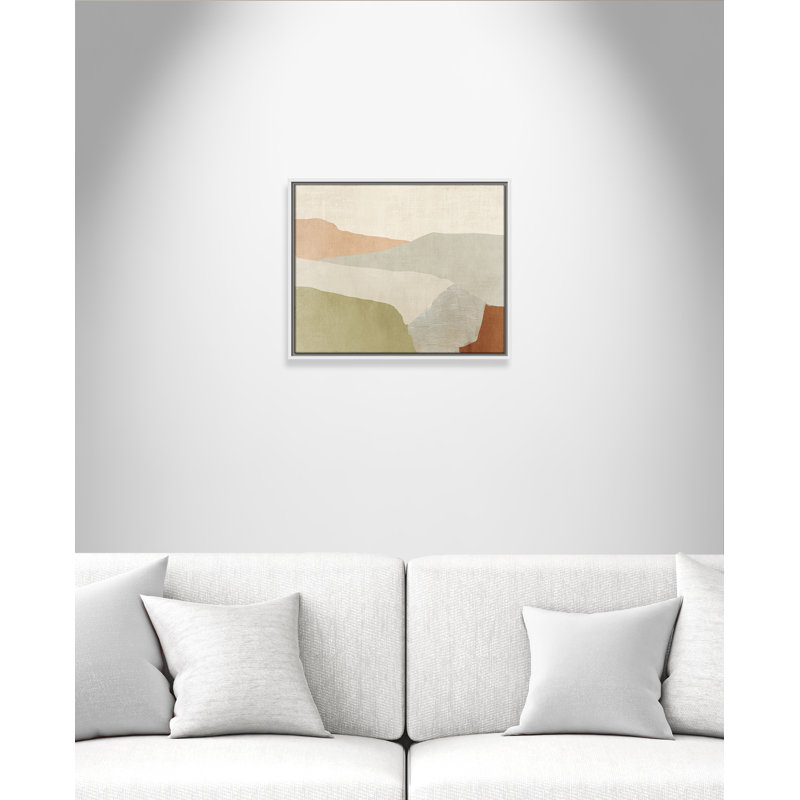 Pastel Views, White , 17.5" H x 21.5" W x 2" D