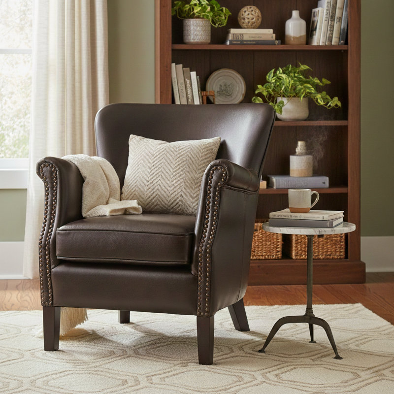 Puttney Armchair, Chocolate