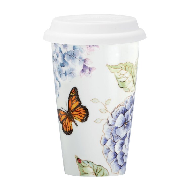 Lenox Butterfly Meadow Bamboo Travel Mug