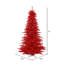 Lighted Artificial Fir Christmas Tree-1766794265