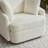 Upholstered Swivel Chair With 2 Side Pillows-213770559