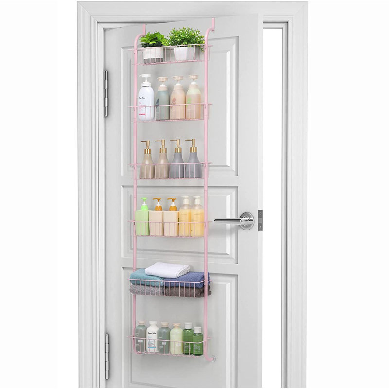 Organisateur de porte d'armoire Hodalis, Rose