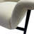 Starnisha Upholstered Accent Chair with Curved Back and Black Metal Legs-2100598064