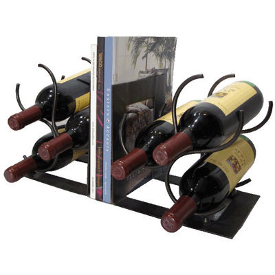 Wine Bottle Rack in Black