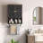 Medicine Cabinet with Open Partition and Towel Bar-567110200