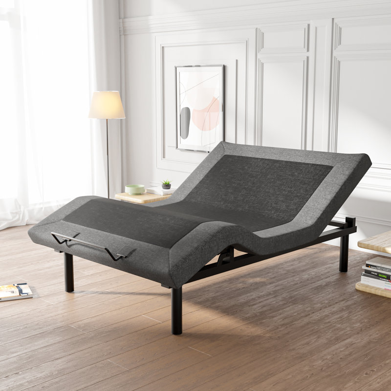 Channahon Adjustable Bed with Wireless Remote, Queen