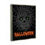 «Spooky Halloween Spider Web Skull» par Linda Birtel, impression sur toile-1469252996-1469202596