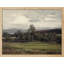 «Country Field Green Forest Cloudy Sky» sur papier-98298568-98298567