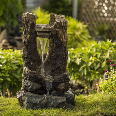 Harpersville Handcrafted Outdoor Cascade Fountain