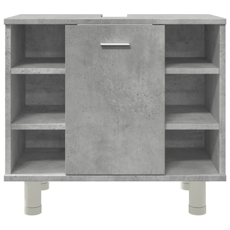 Bathroom Cabinet, Concrete Grey