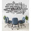 Adhésif décoratif valeurs nuage de mots - décor de bureau, art inspirant, intégrité, vision, entreprise-1708817754-1708817703
