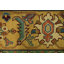 Tapis oriental luxueux bourgogne traditionnel 8 x 10