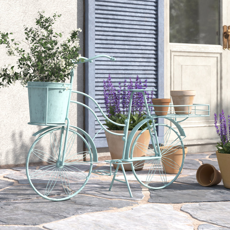 Boîte à fleurs en métal pour l'extérieur Christine