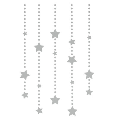 Abstract Non-Wall Damaging Wall Decal