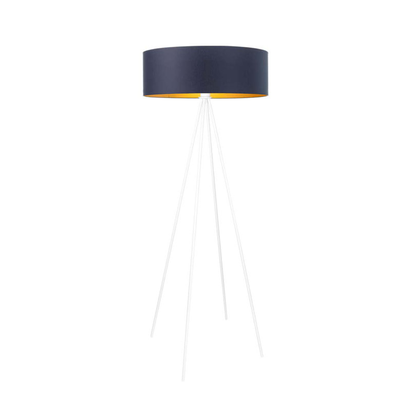 Randal 157cm Tripod Floor Lamp, White, Dark Grey