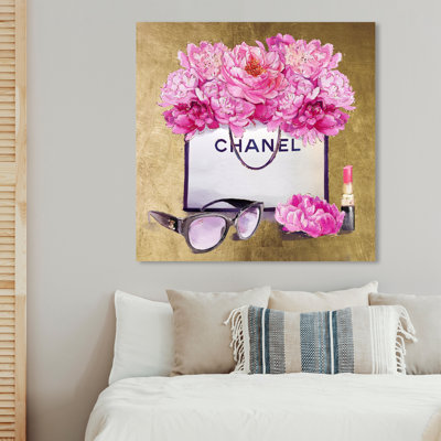 Mode et mode de vie glamour - mode graphique sur toile