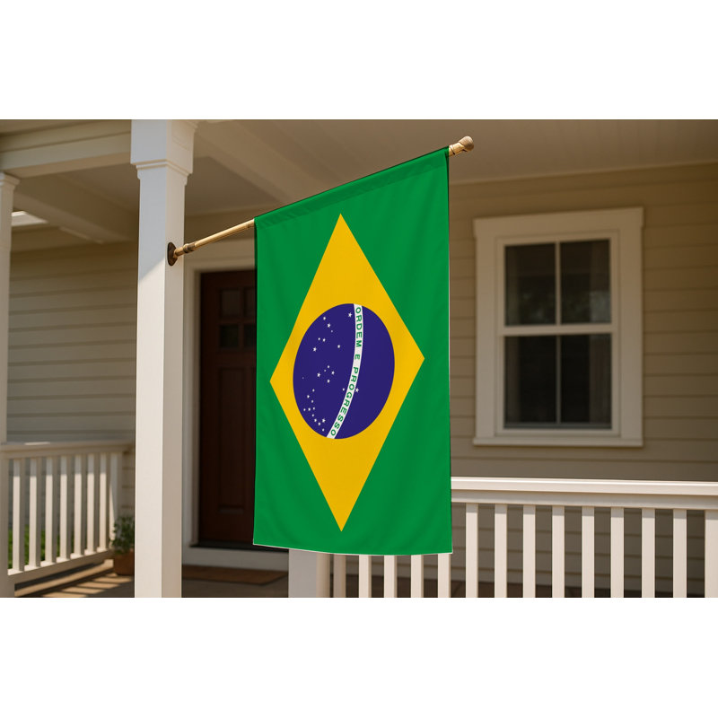 Drapeau du Brésil — Drapeau extérieur, 36" H x 60" W