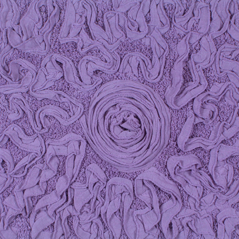Tapis pour salle de bain Schoenberger, L 40 po x l 24 po, Mauve