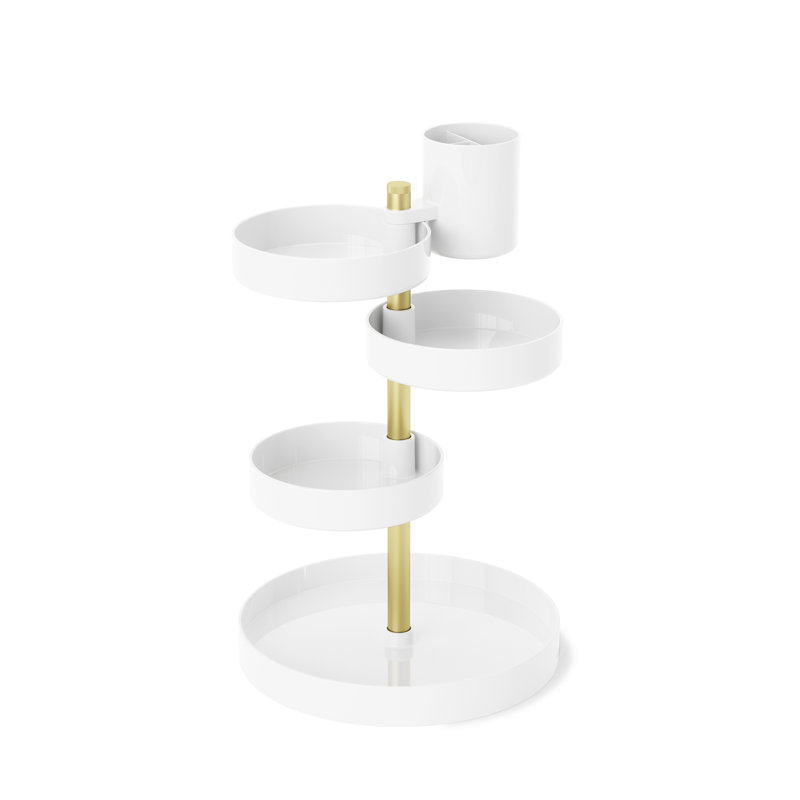 Pirouette Polystyrene Makeup Organizer