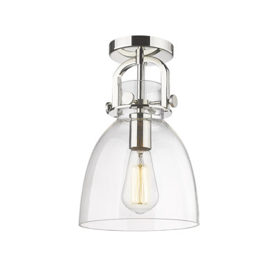 Borgen Glass Semi Flush Mount