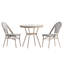 Ensemble bistro commercial avec table et deux chaises Rylan-1385296430
