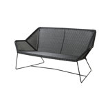 Breeze 60.7'' Wide Outdoor Wicker Loveseat