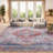 Allana Oriental Beige/Blue Area Rug-1559978841