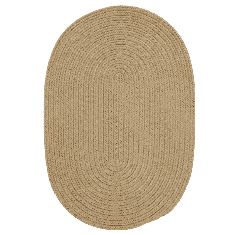 Tapis uni sable Marii, Ovale 5 pi x 8 pi