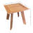 Mariliz Square Teak Outdoor Side Table , 17.75'' in. W 17.75'' in. D