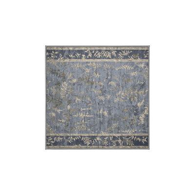 Machine Washable Gray Area Rug