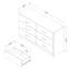 Commode 6 tiroirs Gramercy-22031823