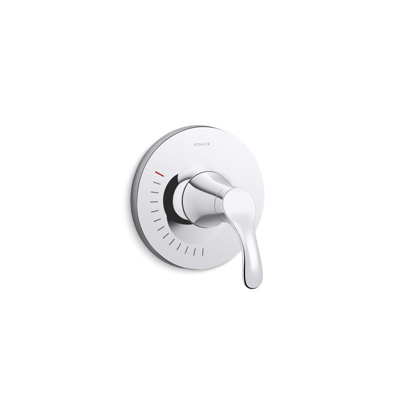 Simplice Rite-Temp Pressure-Balancing Valve Trim, Silver