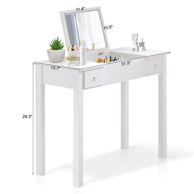 Coiffeuse Sarinda, Blanc