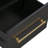 1 - Drawer Solid Wood Nightstand-1640123012
