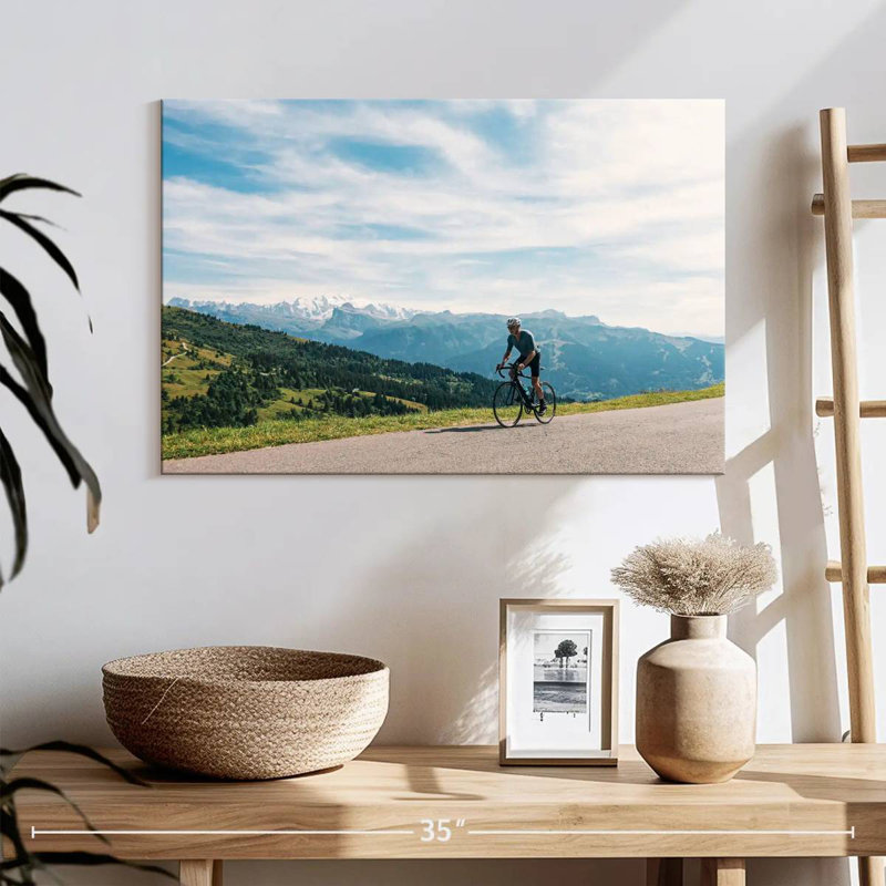 Senne, Alpes à vélo, H 16 po x l 24 po
