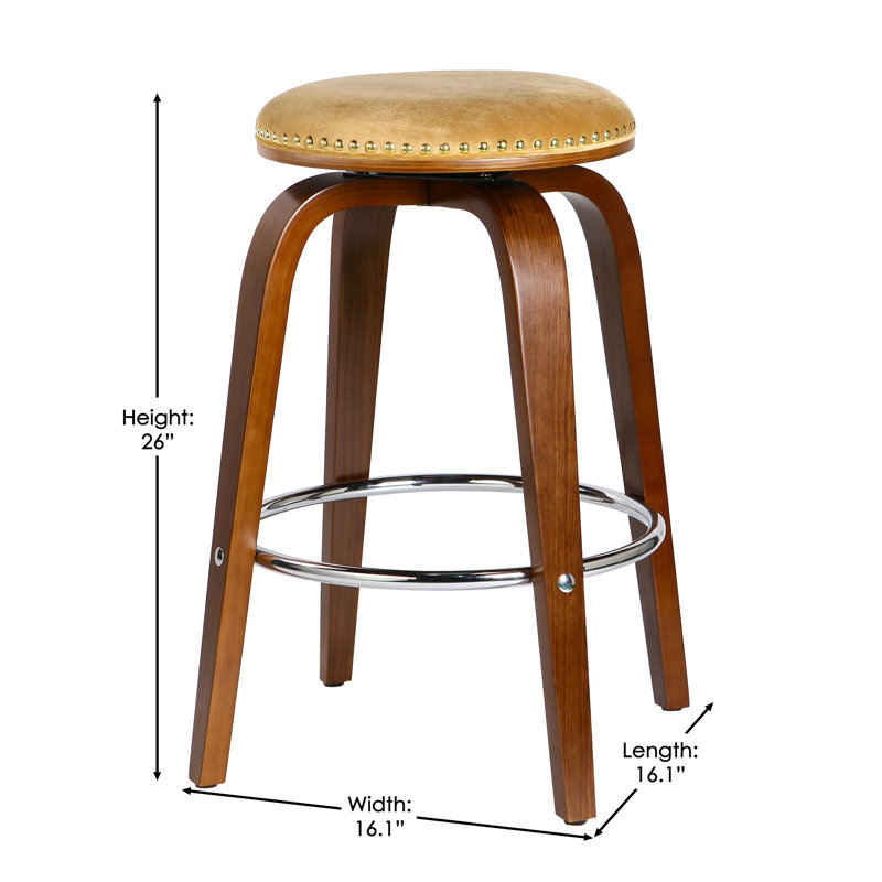 Tabouret tournant 26 "Milone