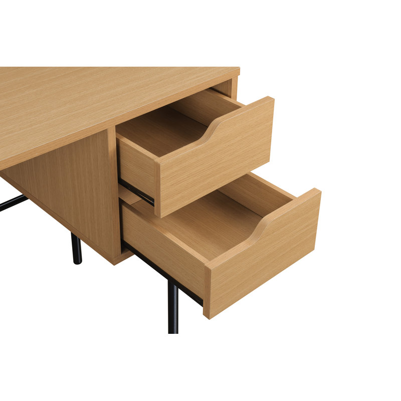 Metal Base Writing Desk