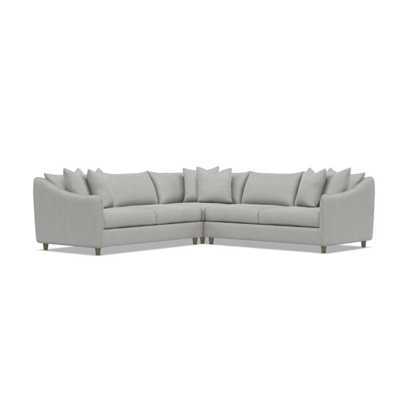 Joli 3 Pc Fabric Sectional, 1583-010