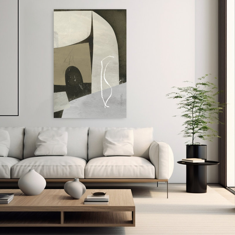 Art contemporain contemporain abstrait, H 60 po x l 40 po