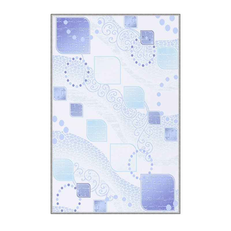 Stylish Hall Carpet (39.4 x 78.7 inches), 100% Polyester, 0.3 in Pile Height | Antibacterial, Non-Slip Underside, Machine Washable | 3D Digital Printed Design, Durable & Soft for Home Décor