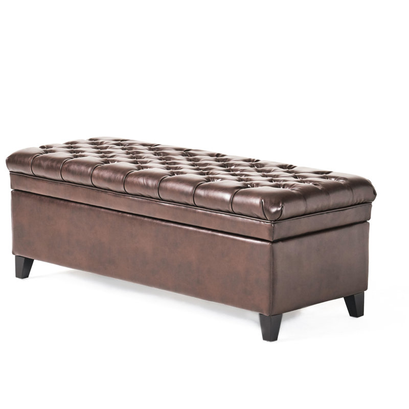 Storage Ottoman, Brown
