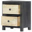 Mylah 40cm W Solid + Manufactured Wood Bedside Table