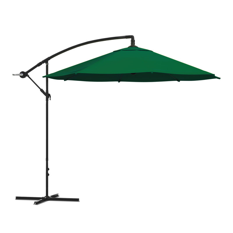 304.8cm Cantilever Parasol, Hunter Green