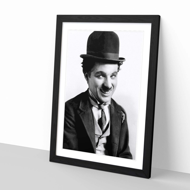 Single Picture Frame Print, Black