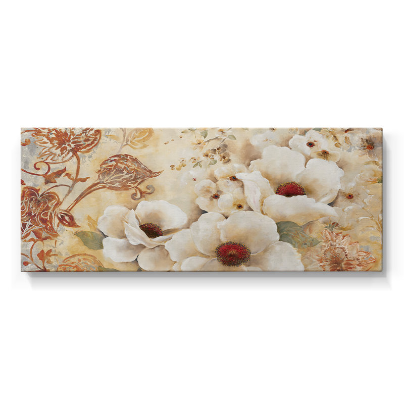 Jardin anglais - Toile tendue avec châssis - Prêt à accrocher, H 12 po x l 30 po