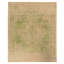 Hand Knotted Area Rug in Green