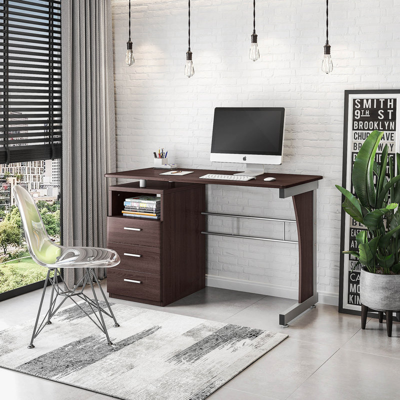 Computer Desk With Ample Storage